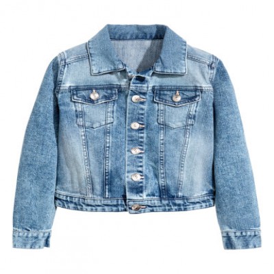 China factory kids denim jacket for girls